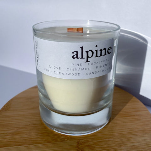 Alpine - Woodwick Candle